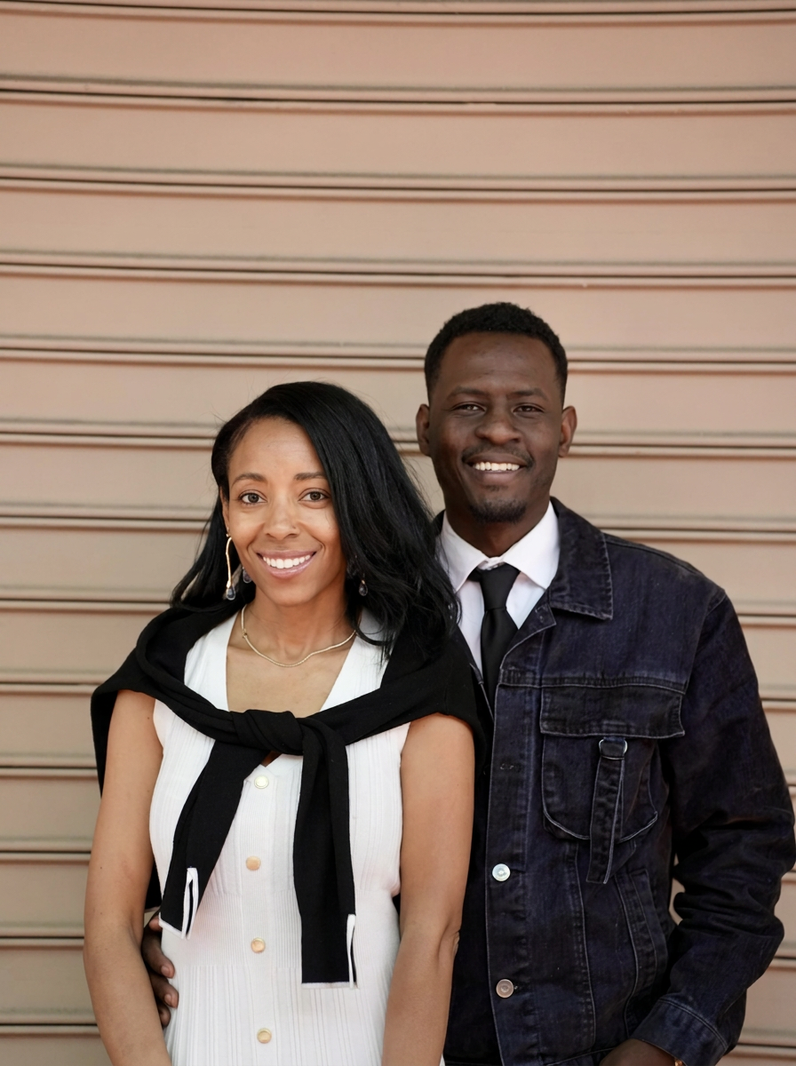 Apostle Byron Sims and Pastor Jessica Sims standing together